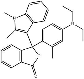 3-[2-Methyl-4-(diethylamino)phenyl]-3-(1,2-dimethyl-3-indolyl)phthalide