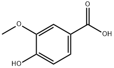 4-Hydroxy-3-methoxybenzoic acid;  Vanillic acid