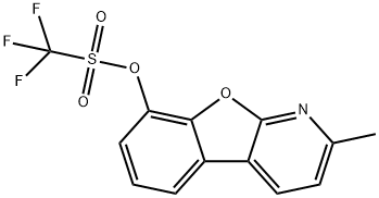 1,1,1-Trifluoromethanesulfonic acid 2-methylbenzofuro[2,3-b]pyridin-8-yl ester
