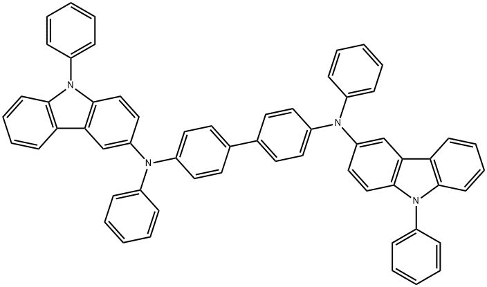 N,N'-Diphenyl-N,N'-bis(9-phenyl-9H-carbazol-3-yl)-[1,1'-biphenyl]-4,4'-diamine