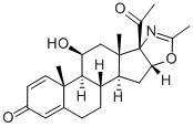 11beta-Hydroxy-2'-methyl-5'betaH-pregna-1,4-dieno[17,16-d]oxazole-3,20-dione