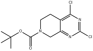 tert-Butyl 2,4-dichloro-5,6,7,8-tetrahydropyrido[3,4-d]pyrimidine-7-carboxylate