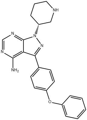 (R)-3-(4-Phenoxyphenyl)-1-(piperidin-3-yl)-1H-pyrazolo[3,4-d]pyrimidin-4-amine
