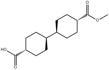(trans,trans)-[1,1'-Bicyclohexyl]-4,4'-dicarboxylic acid 4-methyl ester