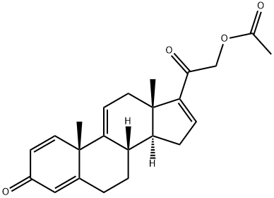21-Hydroxypregna-1,4,9(11),16-tetraene-3,20-dione 21-acetate