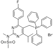 [[4-(4-Fluorophenyl)-6-(1-methylethyl)-2-[methyl(methylsulfonyl)amino]-5-pyrimidinyl]methyl]tripheny
