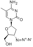 2',3'-Dideoxy-3'-azidocytidine