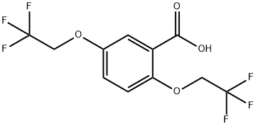 2,5-Bis(2,2,2-trifluoroethoxy)benzoic acid