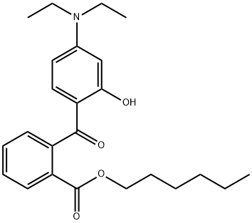 2-[4-(Diethylamino)-2-hydroxybenzoyl]benzoic acid hexyl ester
