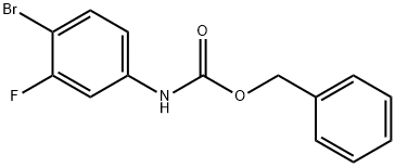 (4-Bromo-3-fluorophenyl)carbamic acid benzyl ester