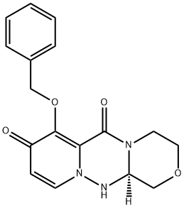 (12aR)-3,4,12,12a-Tetrahydro-7-(phenylmethoxy)-1H-[1,4]oxazino[3,4-c]pyrido[2,1-f][1,2,4]triazine-6,